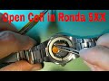 How To Fix a Watch with an Open Coil in a Harley Ronda 505, 515, 517 Watch Movements