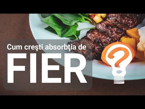 Cum crești absorbția de fier din alimentație? Opinia nutriționistului!