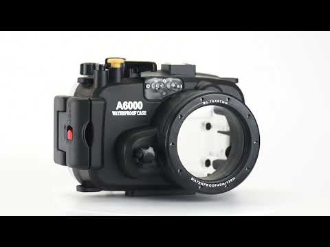 For Sony A5000 A5100 A6000 A6300 A6400 A6500 Waterproof Camera Housing Case Watertight Cover Bag