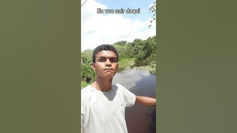 Eu encontrei o Mega tubarão na vida real