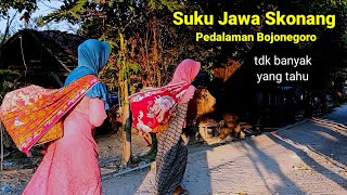 Suku Jawa Skonang pedalaman ada tradisi murah senyum tawa dan adat khas Desa di Bojonegoro.