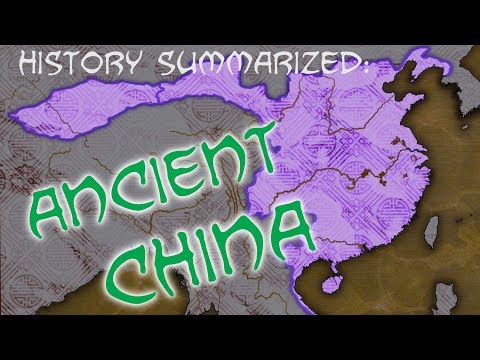History Summarized: Ancient China