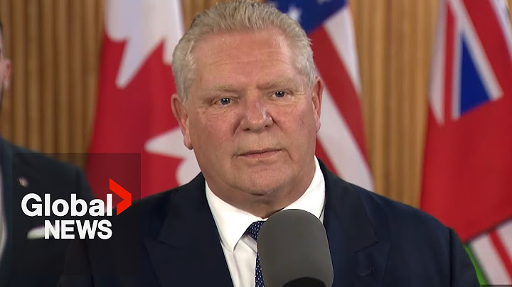 Doug Ford accuses Trump of trying to push Canada into "recession"