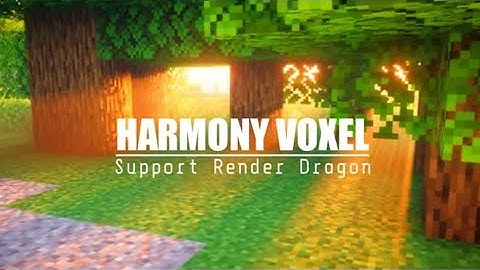 TOP 1 SHADER MCPE 1.19 || HARMONY VOXEL - SUPPORT RENDER DRAGON