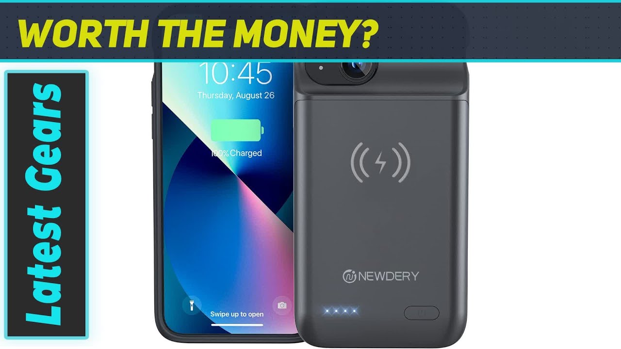 Чехол-аккумулятор NEWDERY для iPhone 13 mini/12 Mini: честный обзор и тест беспроводной зарядки!