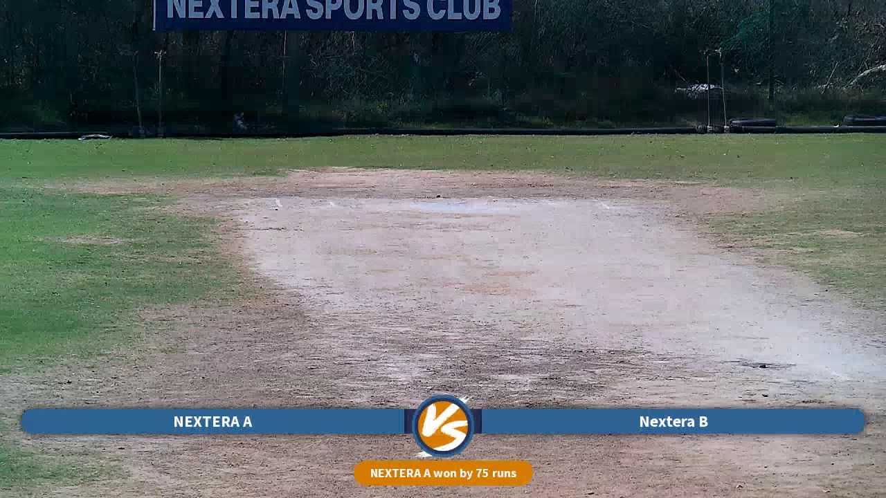 NEXTERA A vs Nextera B live cricket match | 14-Feb-26 09:01 AM 30 live - Individual
