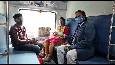 New Chennai - Kevadiya Superfast Weekly Special train flagged off by Hon