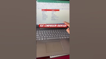 Text Comparison | Excel Shortcut | #kannada #ytshorts #vijayapura #tipsandtricks #learning