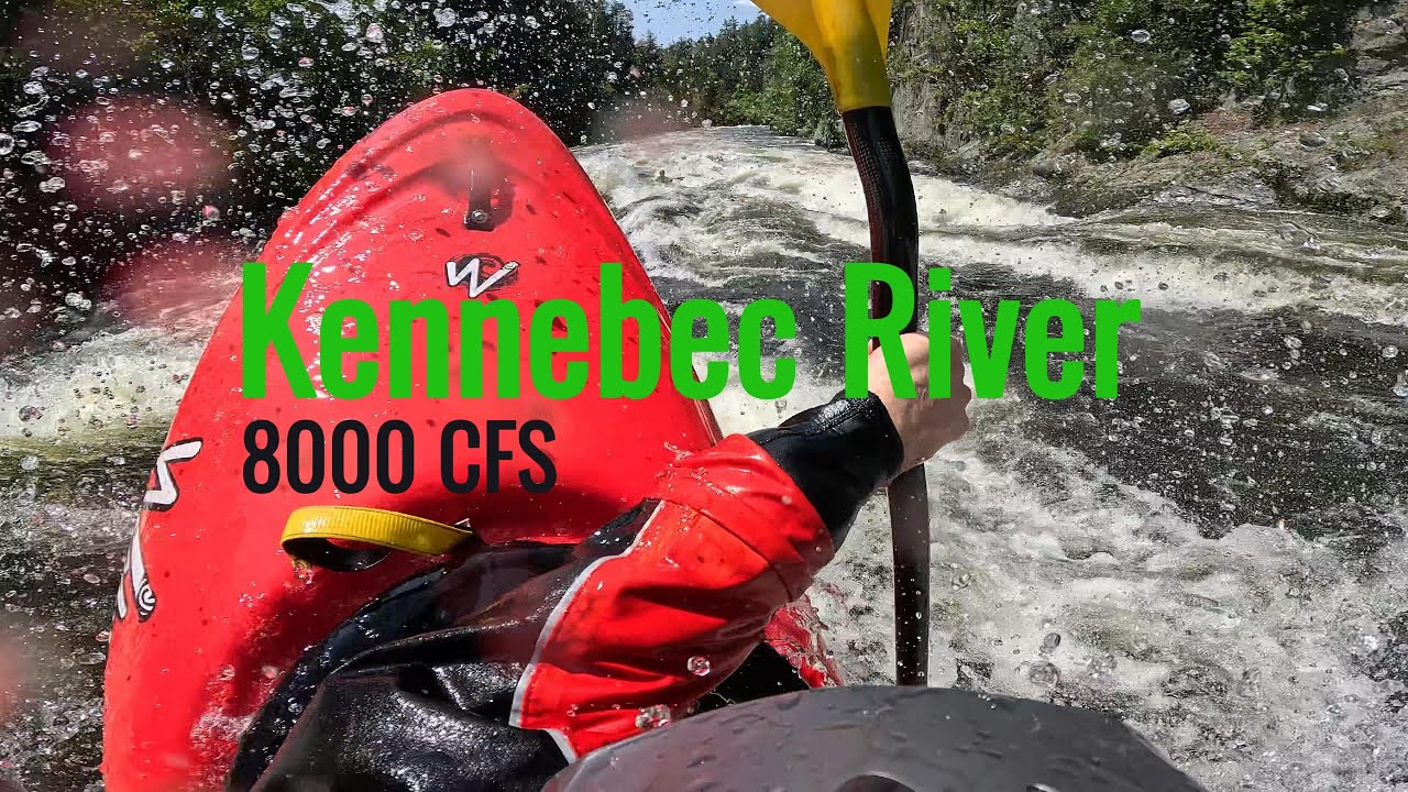 Two minutes of big water | Kennebec River 8000 CFS in the Waka Skuxx