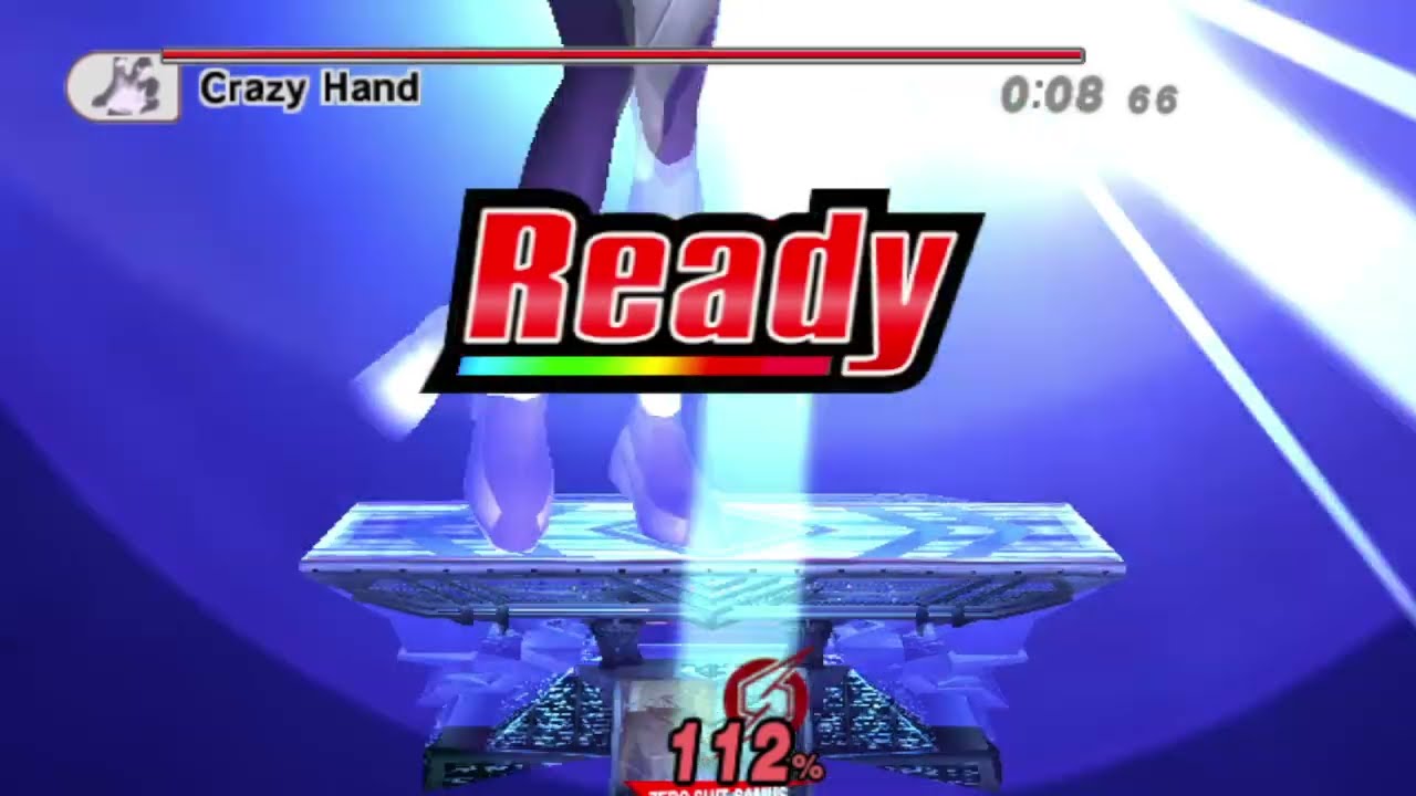 SSBB HACKS; Giant zero suit samus vs boss battle