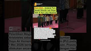#pelantikan #purnawirawantni #sumberdayaair #kementerianpu