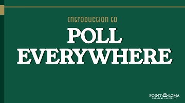 Poll Everywhere Introduction