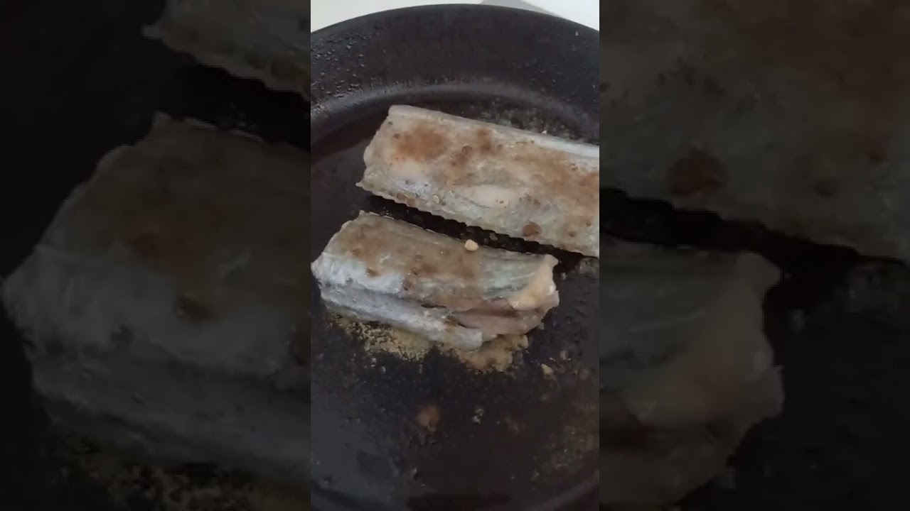 Frying Ribbon Like fish#MyProteinDose