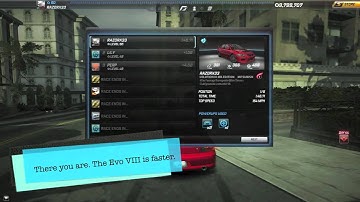 Need For Speed World: Mitsubishi Lancer Evolution VIII