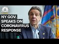 New York Gov. Cuomo holds a press conference on the coronavirus outbreak - 4/15/2020