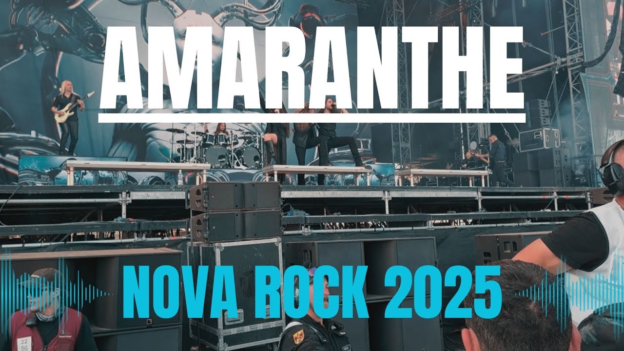 Amaranthe Full Concert (crowd recording) - Nova Rock 2025