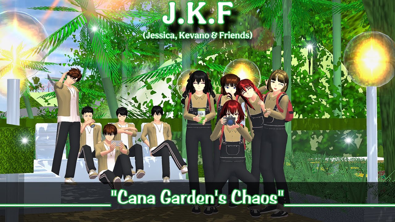 J.K.F (Jessica, Kevano & Friends) || Dora Ce’es Tukang Rusuh|| Drama Sakura School Simulator