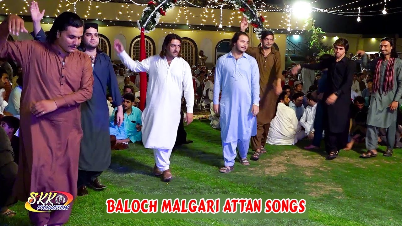 Sher Baz Kochi Attan Songs | Baloch Malgari attan | Che Bazi Aus Mayan Na Sa Cha Lamana Gala Mana