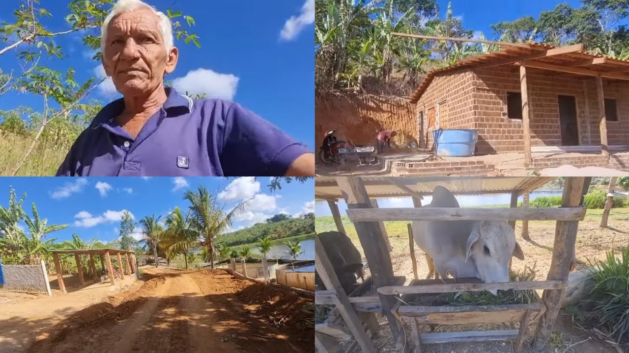 🏡🌾 Aqui o Sonho Não Para! A Nova Casa Tá Do Jeito da Roça: A Casa Tá Tomando Forma