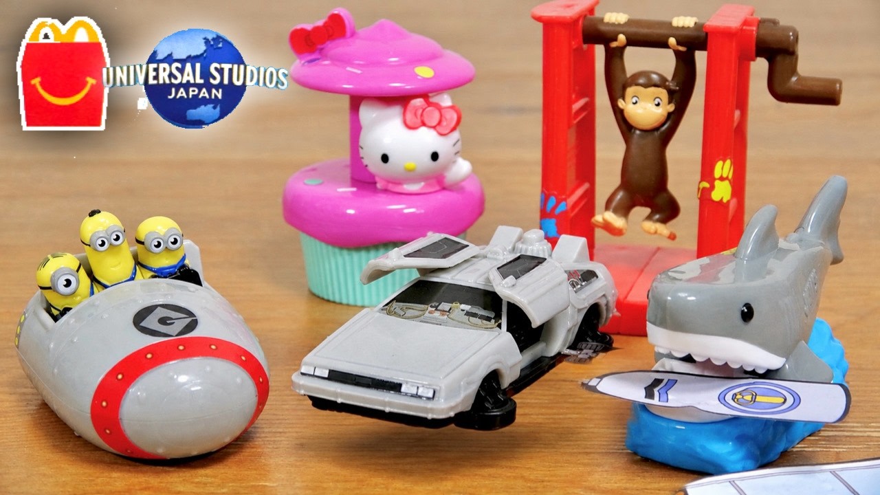 USJ All-Stars Happy Meal Launch ☆ First Wave: 5 types in total