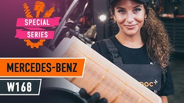 How to change air filter on MERCEDES W168 [TUTORIAL AUTODOC]