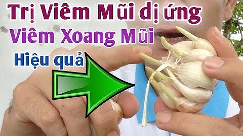 trị VIÊM MŨI DỊ ỨNG, VIÊM XOANG hiệu quả. PHAN HẢI Channel