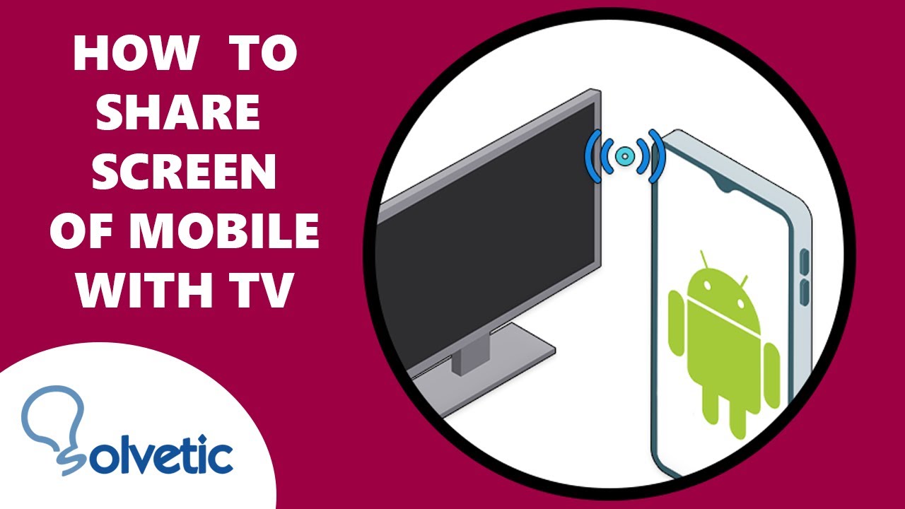 How to Share Mobile Screen with TV ️ - YouTube
