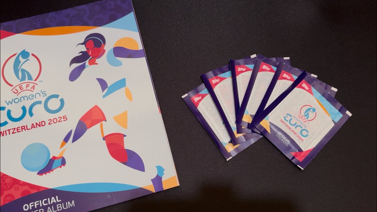 OPENING 6x TOPPS EURO 2025 STICKER COLLECTION! 🔥