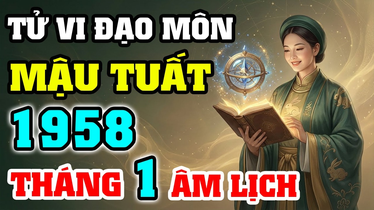 Tử Vi Tuổi Tuất 1958 - Tháng 1 Âm Lịch Năm 2026: Vận Mệnh Hanh Thông, Hóa Giải Sao La Hầu Và Vân Hớn