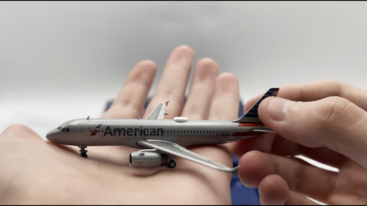 Gemini Jets American Airlines Airbus A320-232 1:400 Unboxing