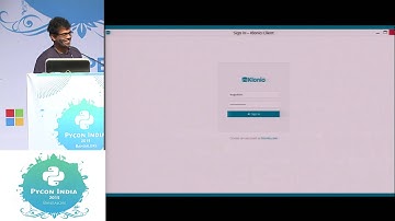 Lightning Talk - Klonio - PyCon India 2015