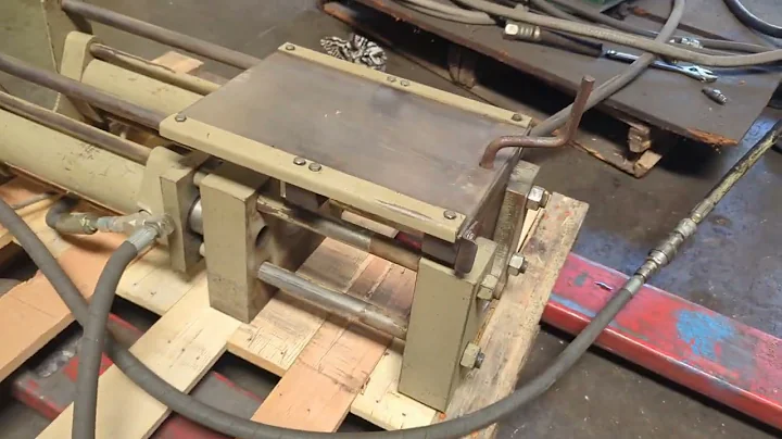 CAT Caterpillar 6V4880 Hydraulic Hose Coupling Crimper Press 10,000 PSI No Pump