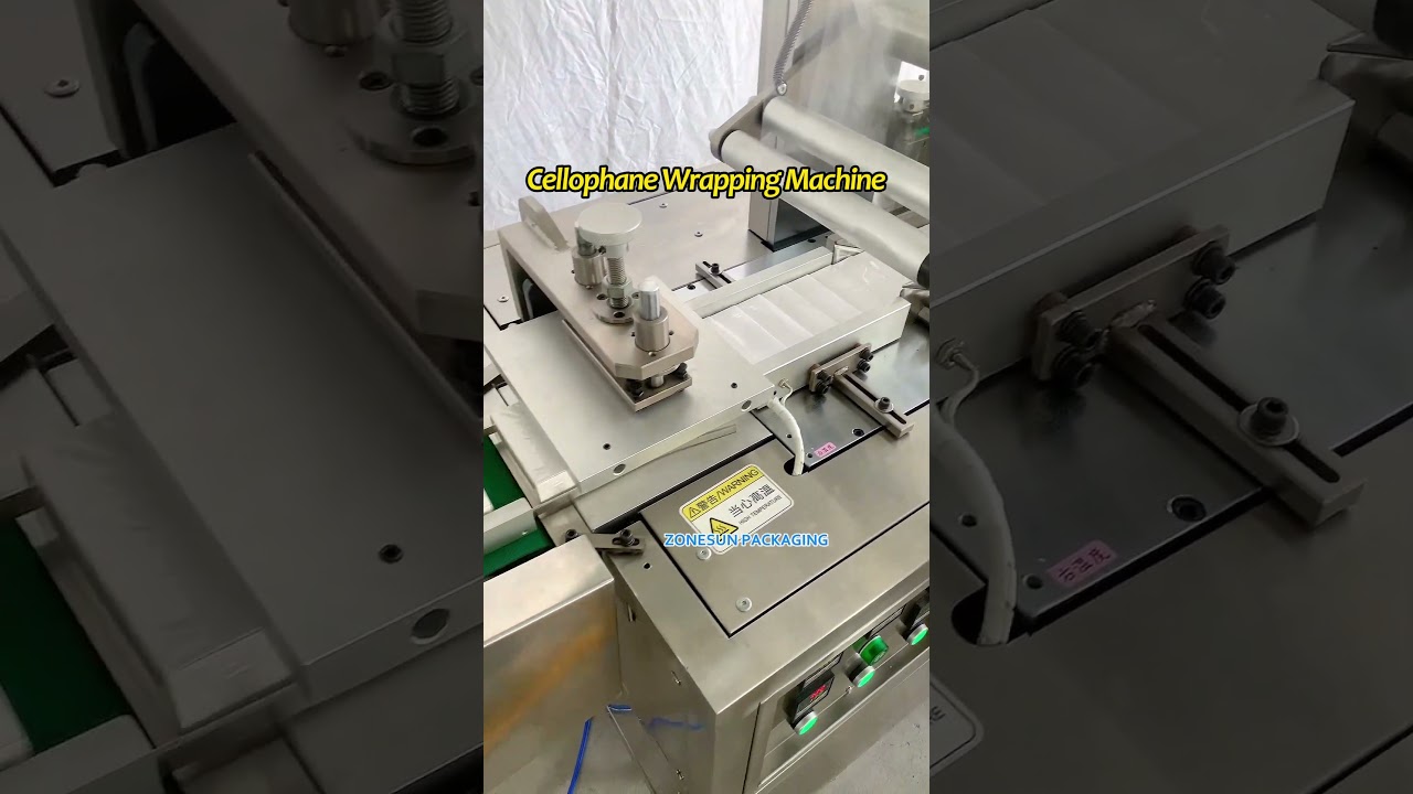Cellophane Overwrapping Machine | Box Wrapping