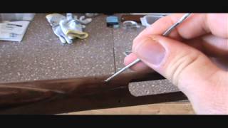 Stevens 107B Single Shot Shotgun project pt.6 (fixing a split stock)