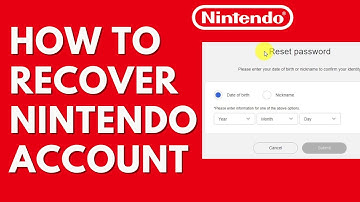 How To Recover Nintendo Account