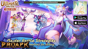 Ultimate Myth: Idle RPG Gameplay Android / iOS (Official Launch) + Gift Codes 🎁🎁🎁