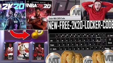 2 NEW FREE 2K20 LOCKER CODES FOR PINK DIAMOND COVER ATHLETES! NBA 2K20 NEWS RELEASED! (NBA 2K19)