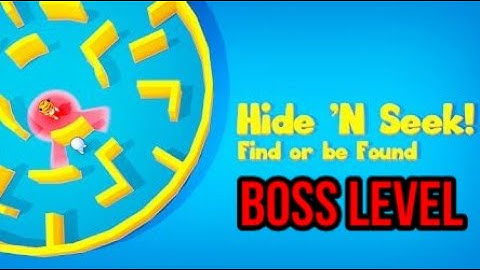 Hide N Seek - Boss Level Gameplay