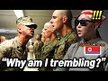 North Korean Soldier Reacts to U.S Drill Instructor For the First Time