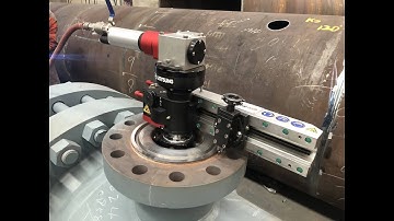 JOYSUNG FDG610 FLANGE FACER RTJ MACHINING ON SITE