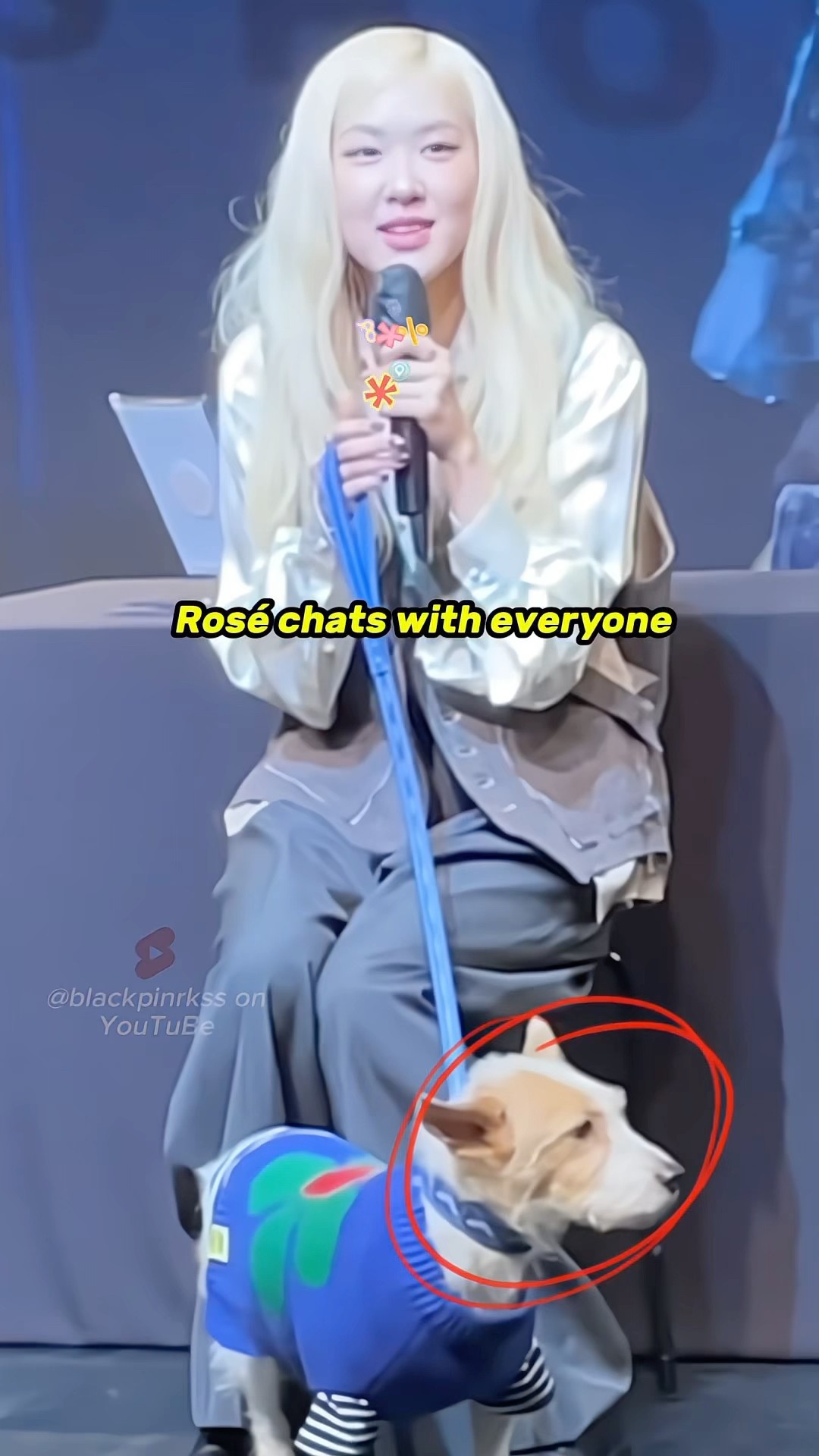 Rosé brought her son Hank to her fansign! ?? #blackpink #rosé