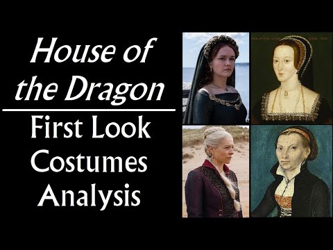 House of the Dragon Costumes Analysis - First Look, Rhaenyra vs Alicent (Game of Thrones prequel)
