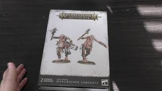 Bits Warhammer Géants Gargant Marcrusher : Tête Chaos - Pour Ogres Kingdoms / Ogor Mawtribes