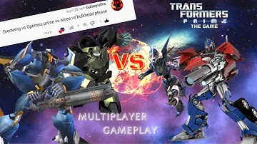 Transformers Prime The Game Wii U Multiplayer (Brawl Tournament) Part 257