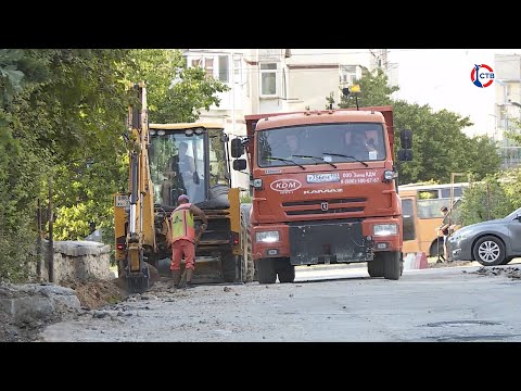 К 1 сентября планируют закончить ремонт дороги на улице Маринеско возле детсада «Акварель»