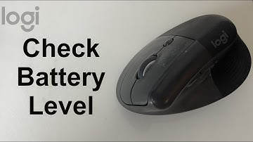 Logitech MX Lift How To Check Battery Level - DIY EASY