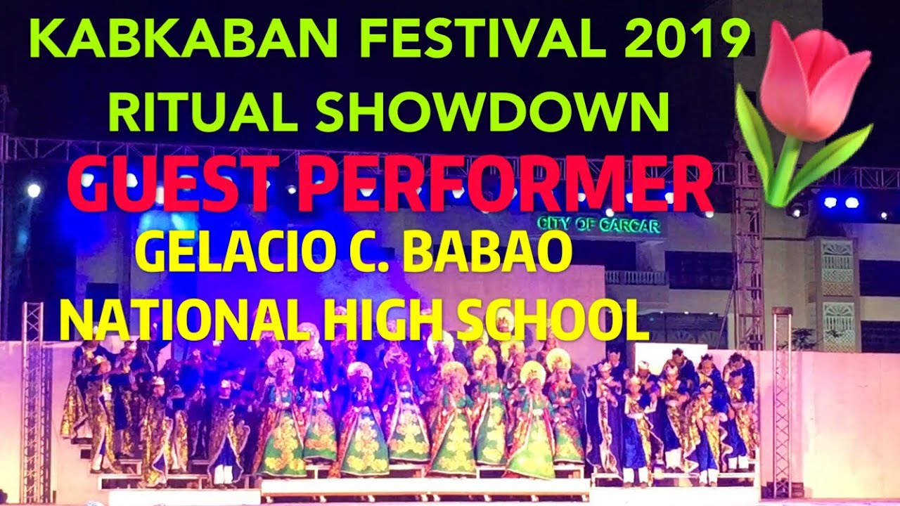 Kabkaban Festival 2019 - Gelacio C. Babao National High School - Guest Performer | Ritual Dance