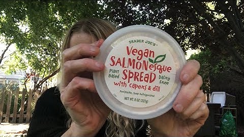 NEW!!! Vegan Smoked Salmon Dip From Trader Joe’s Taste Test!!