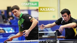 Sparta&K - TTC Kazan. Russian Men's Premier League 2014-2015. II tour screenshot 5