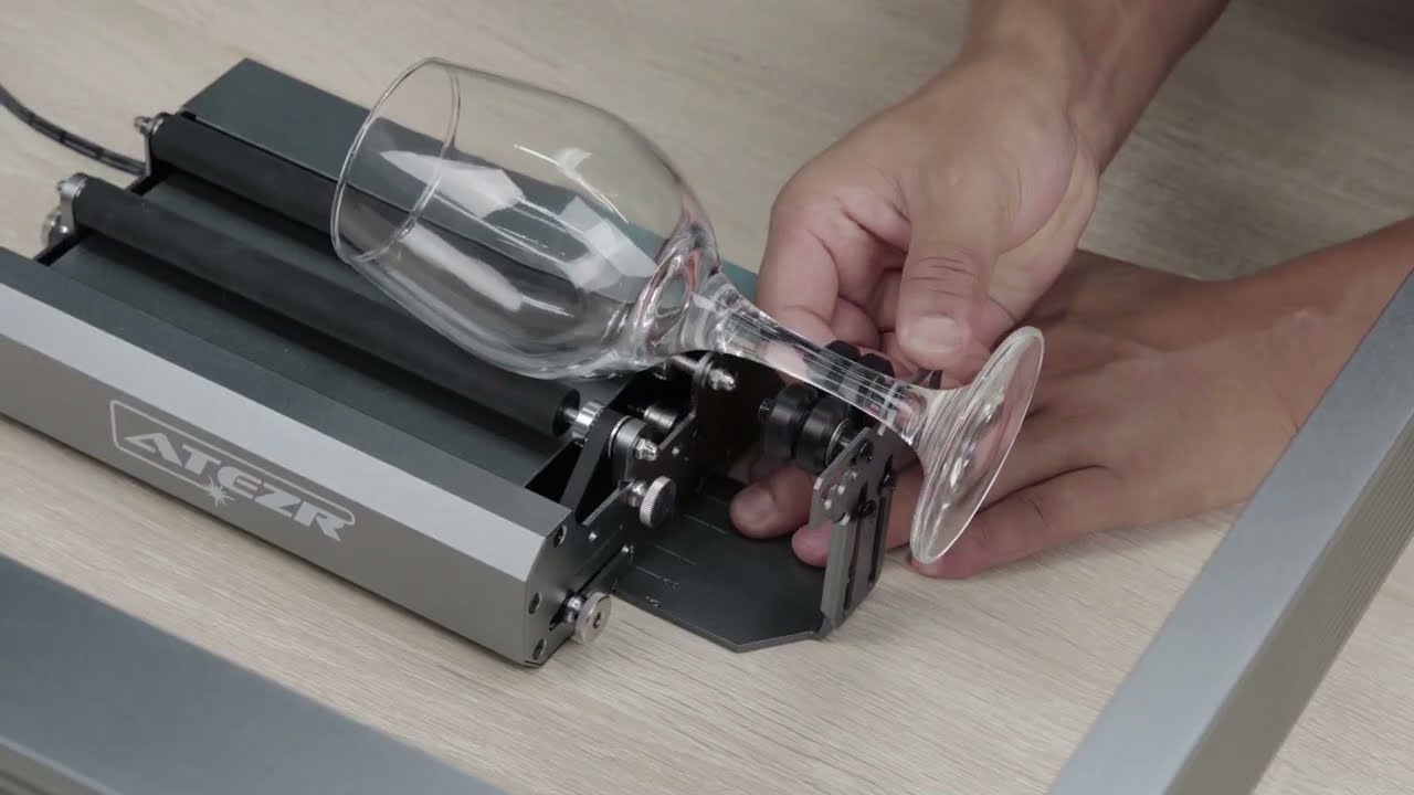 ATEZR KR Rotary Roller For Laser Engraving machine